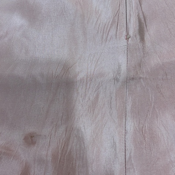 Vintage Dress Pink Sleeveless Formal D Floral Embroidery Beaded Homecoming Hoco - Picture 16 of 16